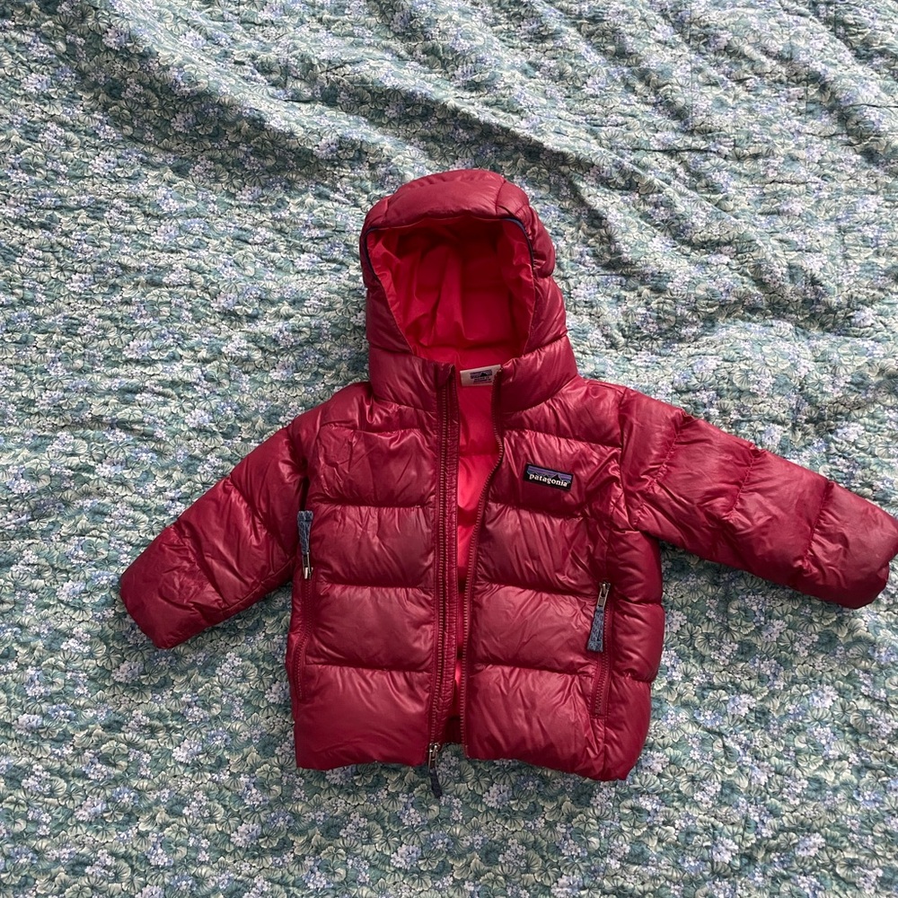 Patagonia Kids Puffer Jacket - Red